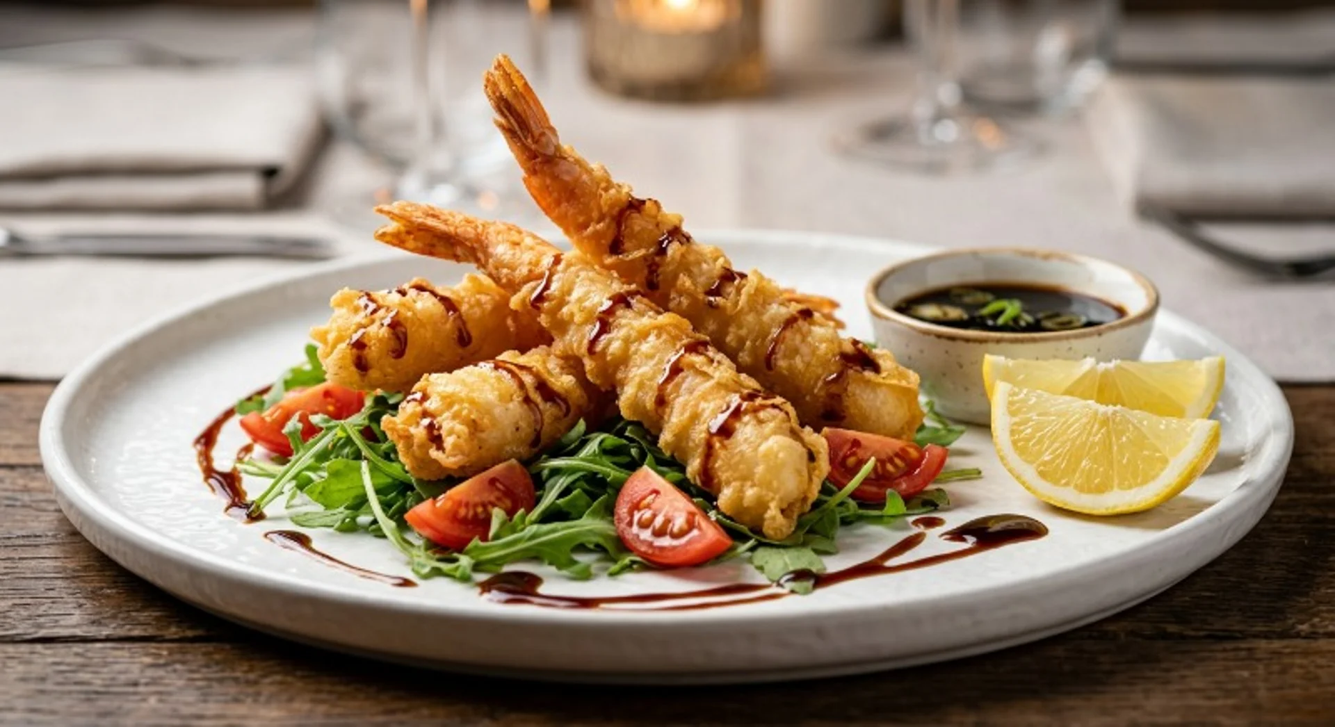 GAMBERI IN TEMPURA 6pz